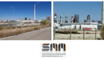 Trabajos en hornos y chimeneas para SMM en la refinería de Galp en Sines